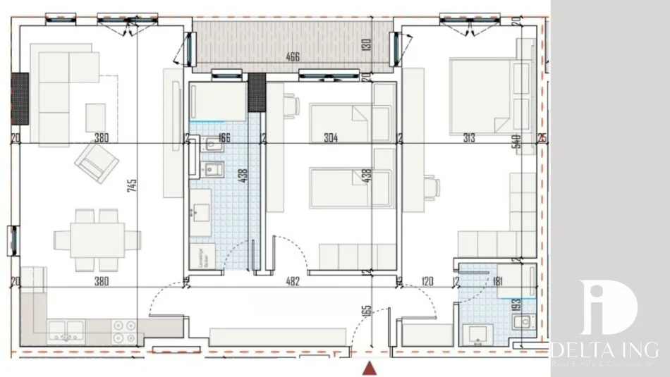 Tirane, shitet apartament 2+1+Aneks+Ballkon Kati 2, 110 m² 100.000 € (Lidhja e Prizrenit Paskuqan)