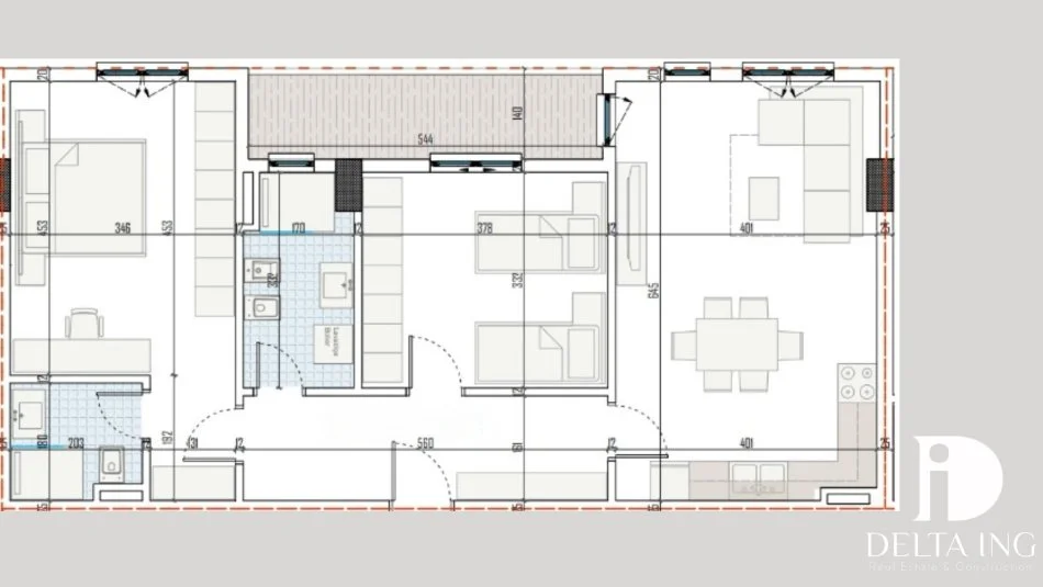 Tirane, shitet apartament 2+1+Aneks+Ballkon Kati 2, 106 m² 95.500 € (Lidhja e Prizrenit Paskuqan)