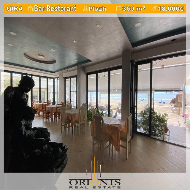 Durres, jepet me qera bar-resorant Kati 0, 360 m² 18.000 Euro (Plazhi "Iliria")