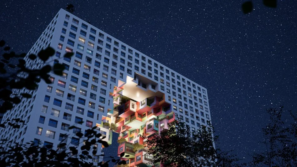 Tirane, shitet apartament 1+1 Kati 11, 81 m² 186.760 € (bulevardi i ri)