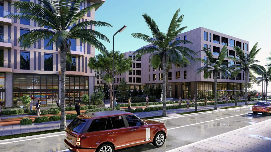 Qerret, shes apartament 1+1+Ballkon Kati 3, 68 m² 78.660 € (Rruga e fshatrave turistike)