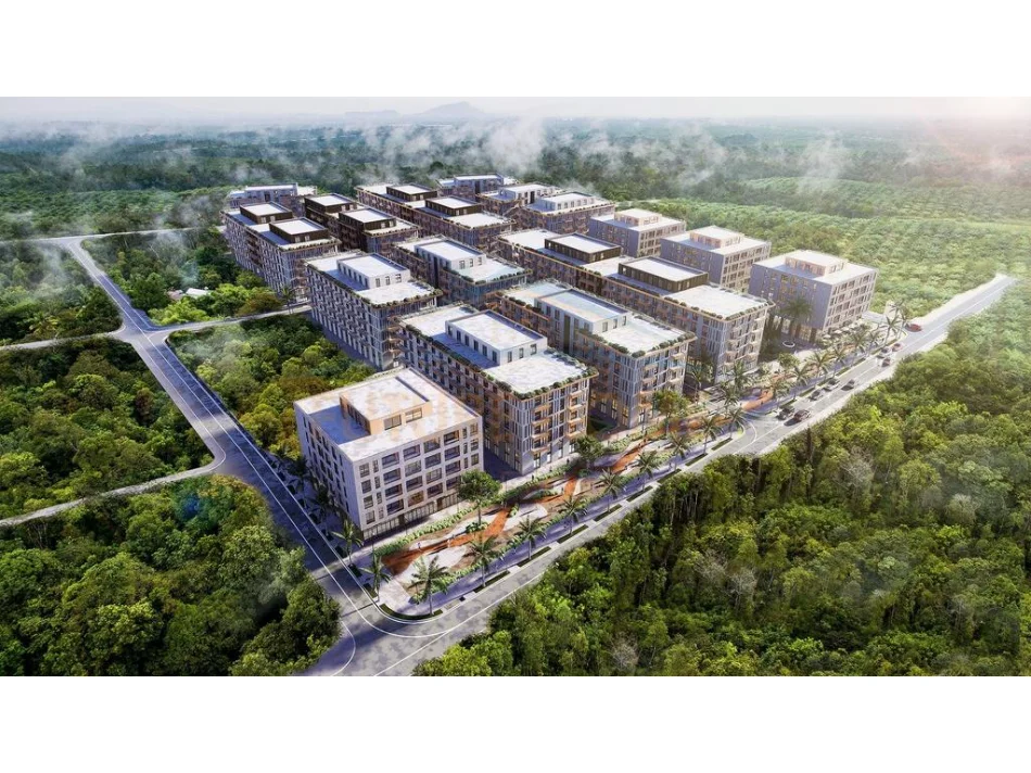 Qerret, shes apartament 1+1 Kati 5, 72 m² 108.300 € (Palm Paradise Residence)