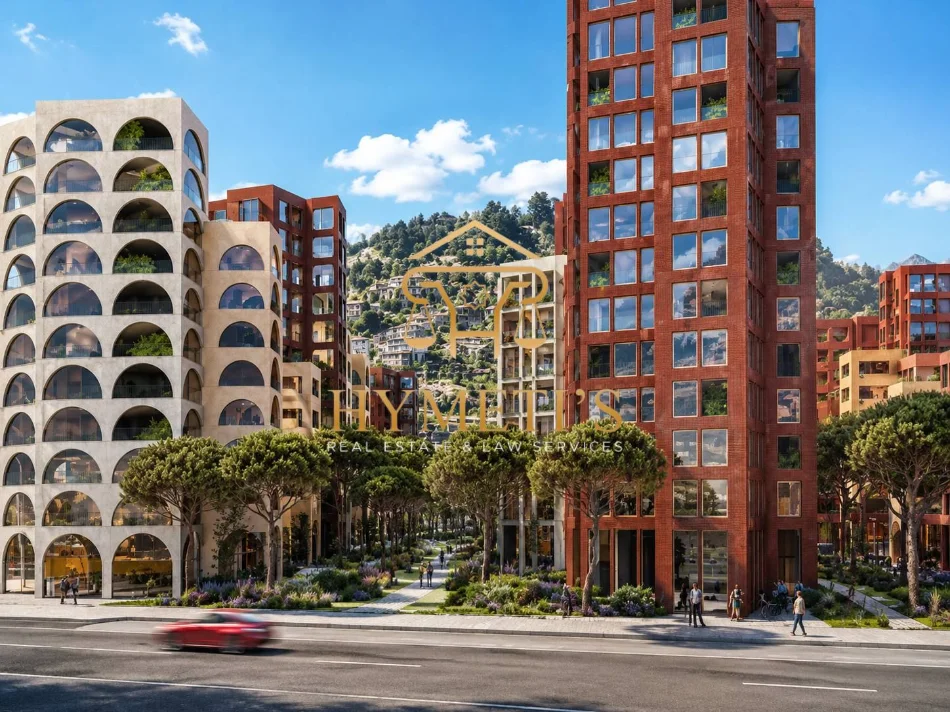 Tirane, shitet apartament 2+1 Kati 4, 109 m² (River Park Residence, Tiranë)