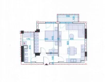 Tirane, shitet apartament 1+1+Ballkon Kati 2, 74 m² 77.889 € (Paskuqan)