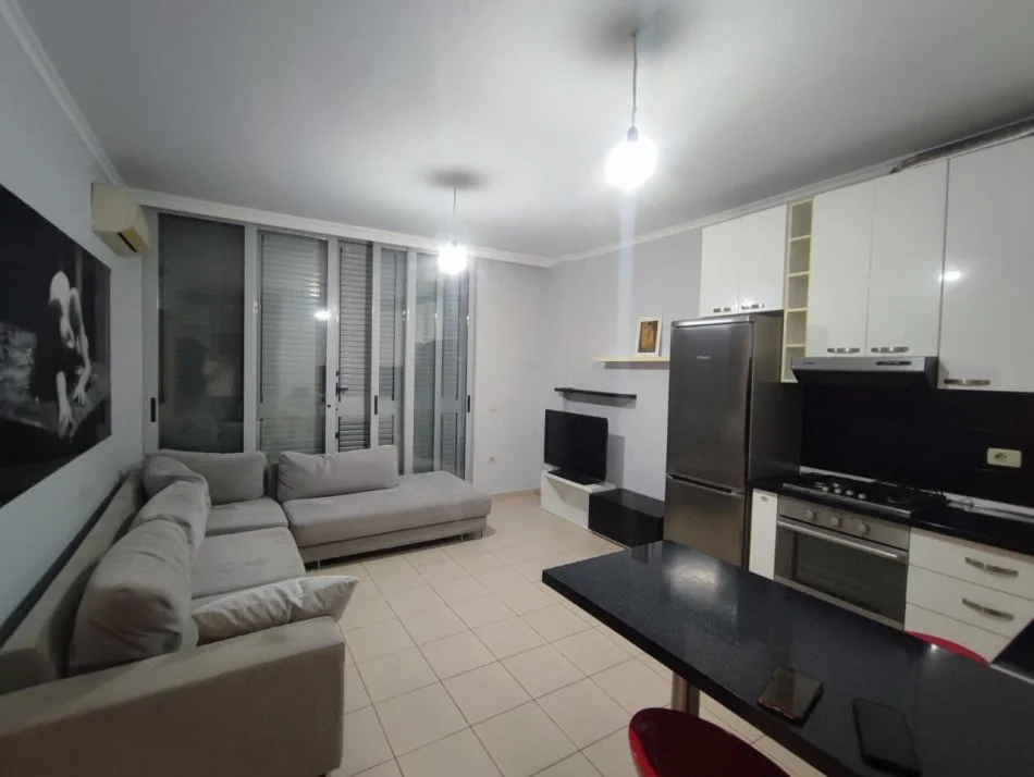 Tirane, jepet me qera apartament 1+1+Ballkon Kati 1 600 €