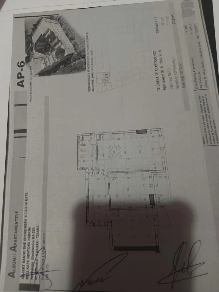 Tirane, shes apartament 2+1 Kati 2, 97 m² 117.000 € (Kompleksi Urban Gate Unaza e Re)