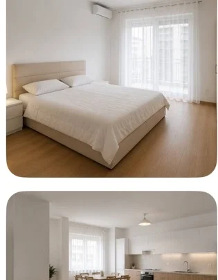 Tirane, jepet me qera vetem 1 dhome 2+1 Kati 2, 40 m² 25.000 € (Restoran Fresku)