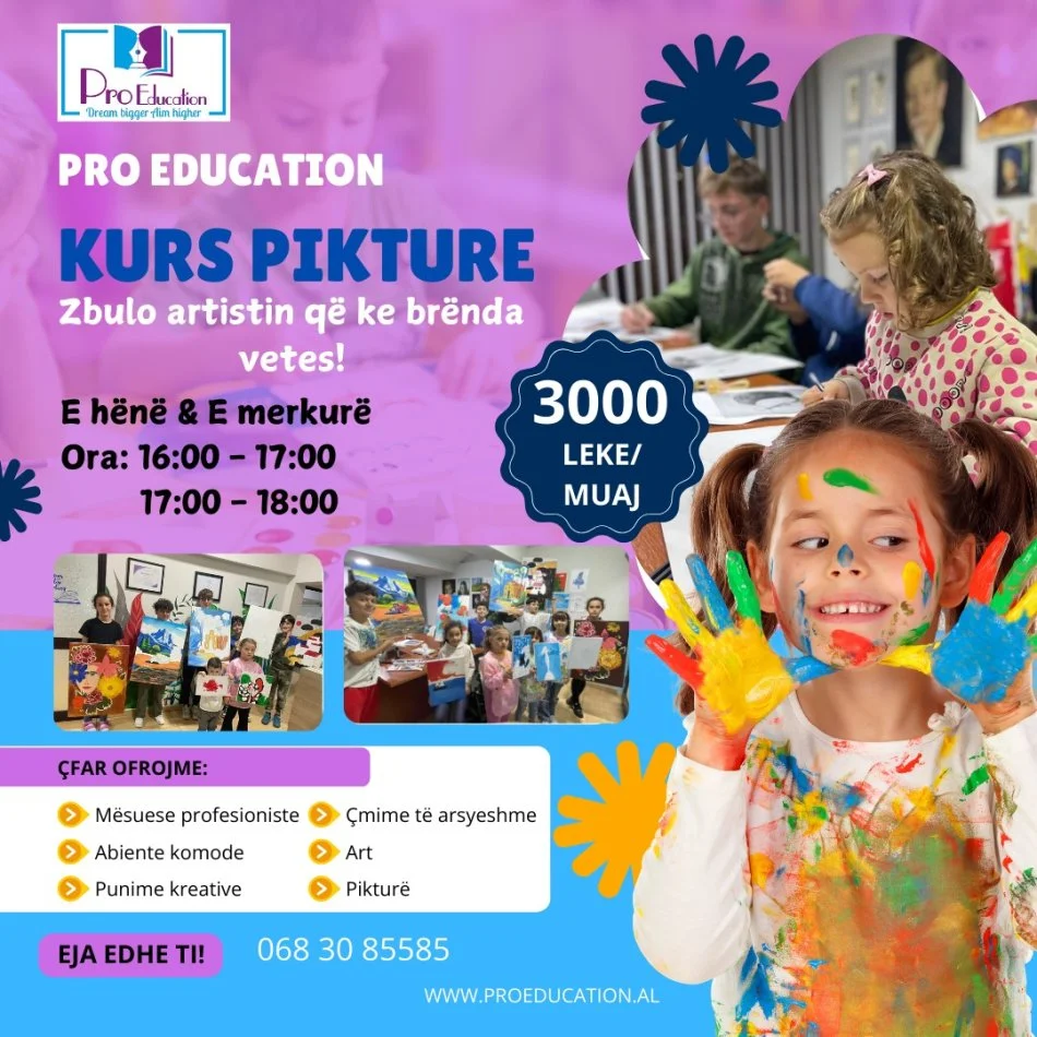 Tirane, kurse gjuhe anglisht | italisht | gjermanisht | fren... Qender kusresh &amp; After School - Pro Education (Anglisht, Gjermanisht, Italisht, Frengjisht)