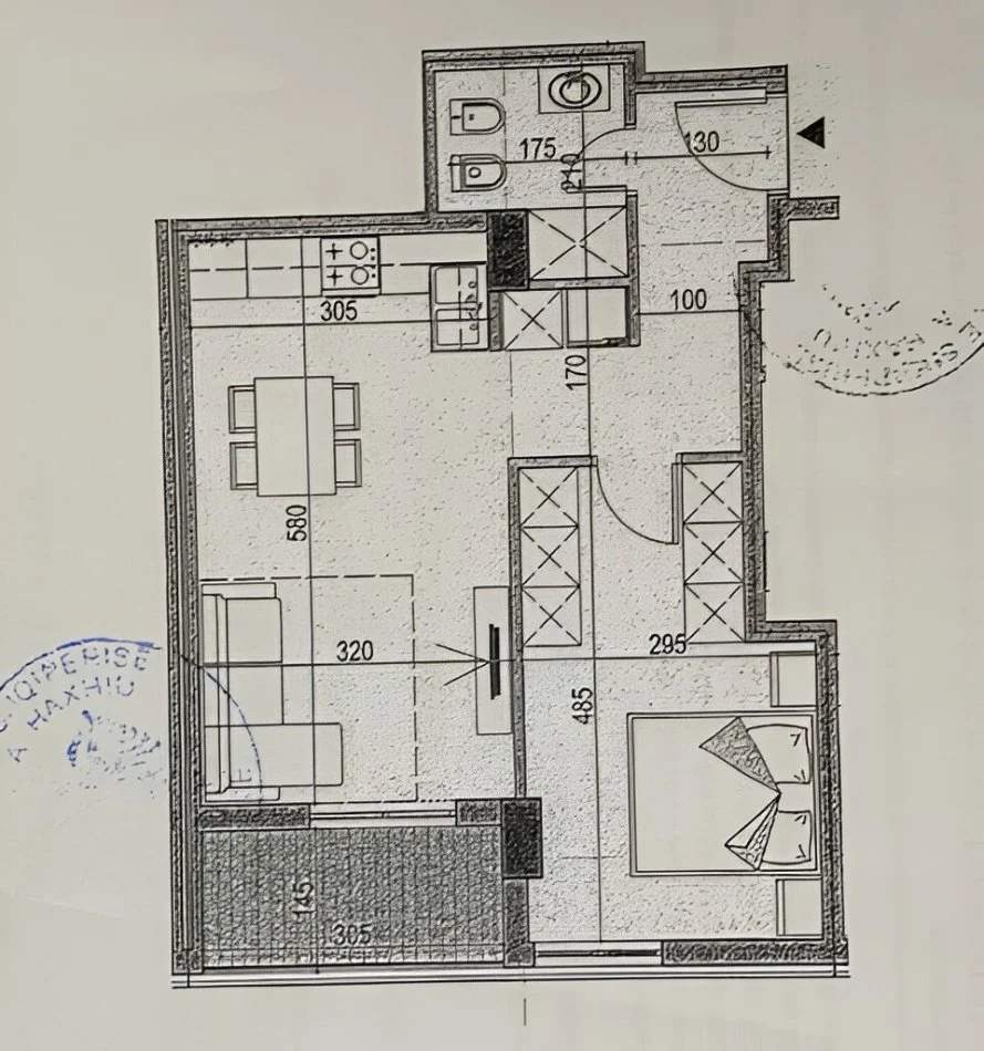 📍Univers City, Shitet 1+1 💥70.000€