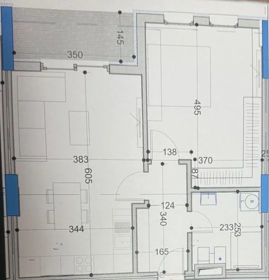 Tirane, shitet apartament 1+1 Kati 2, 74 m² 81.510 € (paskuqan)