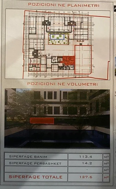 Tirane, jepet me qera ambjent biznesi Kati 0, 200 m² 2.200 € (Rr. Ali Shefqeti)