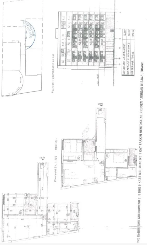 Tirane, shitet apartament 2+1 Kati 3, 108 m² 155.000 € 