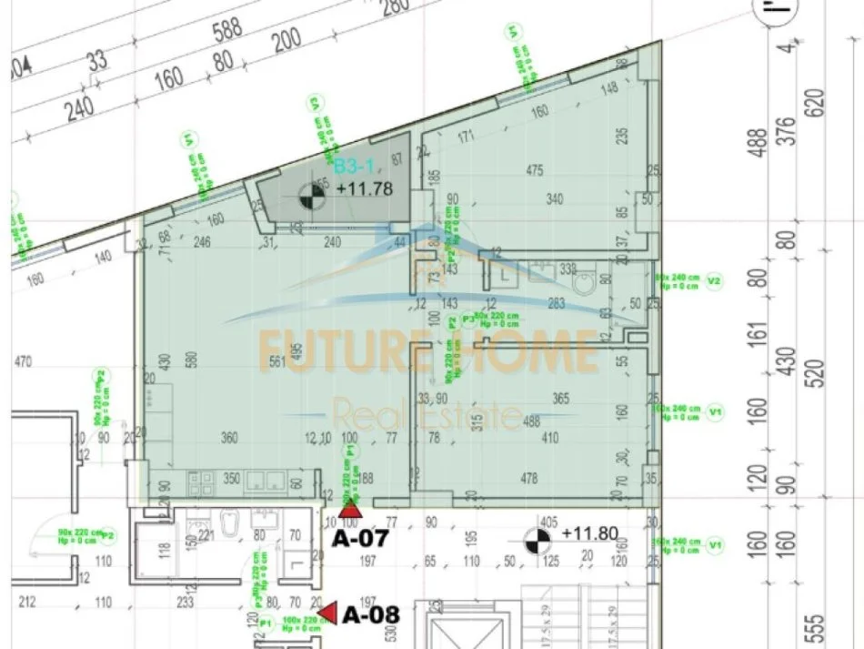 Tirane, shitet apartament 2+1, Kati 3, 104 m² 146,000 € ("Rezidenca Pocelani 1")