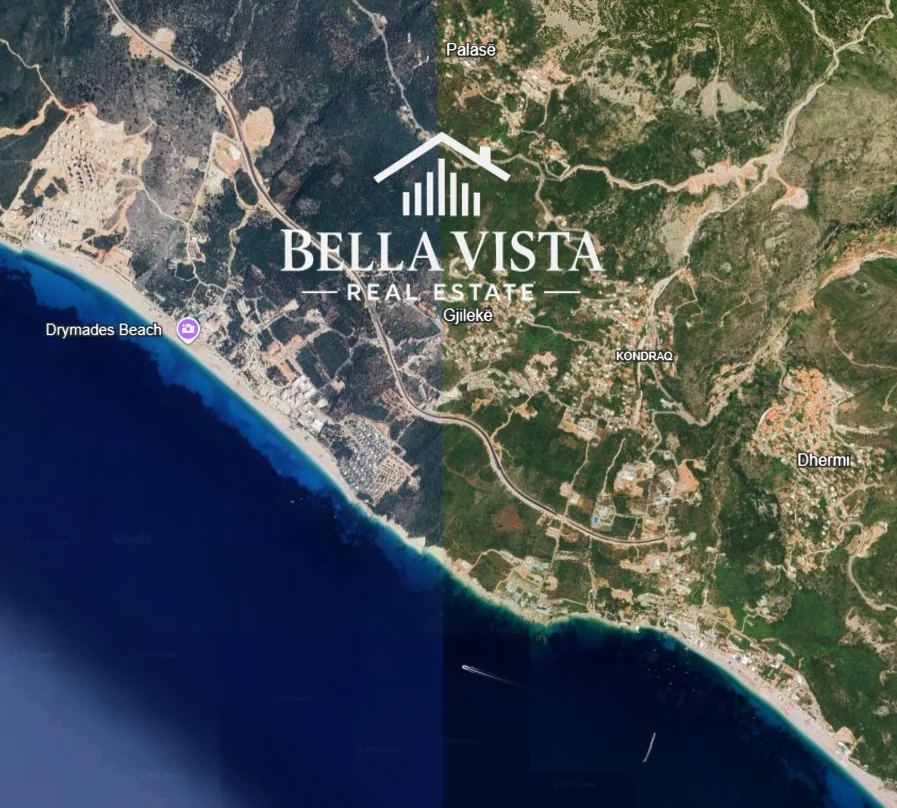 Vlore, shitet toke , 8500 m² (Gjileke, Dhermi)