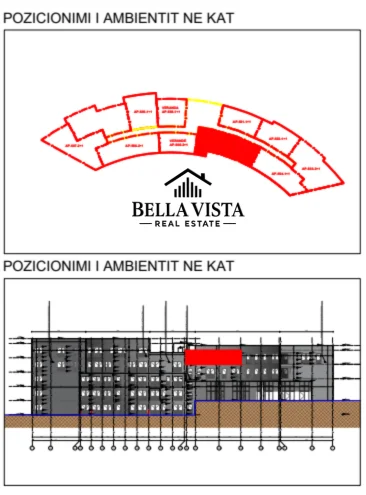 Tirane, shitet apartament 1+1 , 83 m² (Kodra e Diellit 2 Hyrja Lindore)