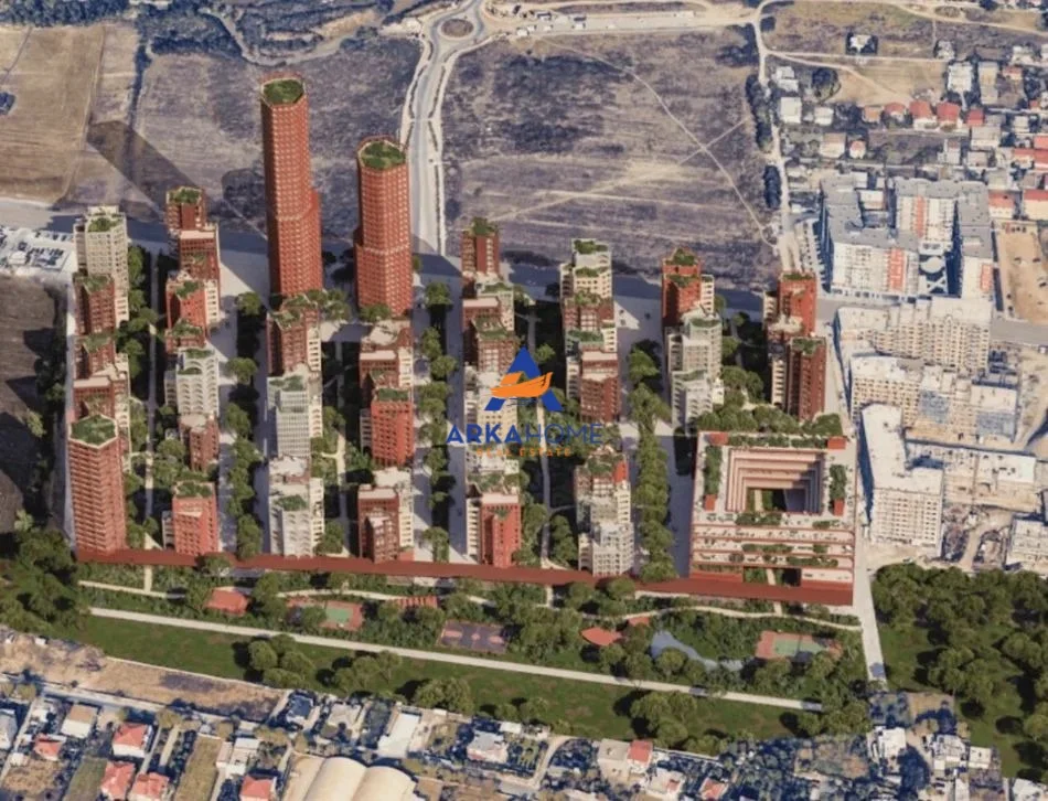 Tirane, shitet apartament 1+1+Ballkon Kati 7, 74 m² 81.501 € 