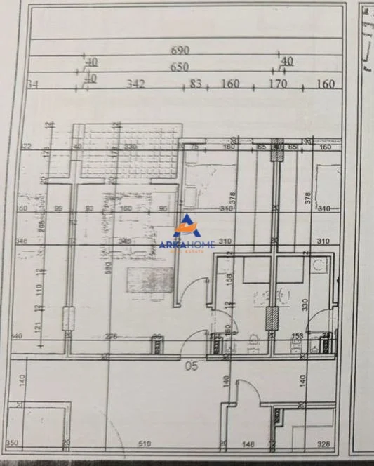 Tirane, shitet apartament 1+1 Kati 4, 150 m² 