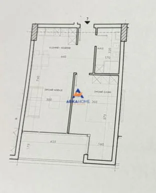 Tirane, shitet apartament 1+1+Ballkon Kati 9, 75 m² 90.600 € 