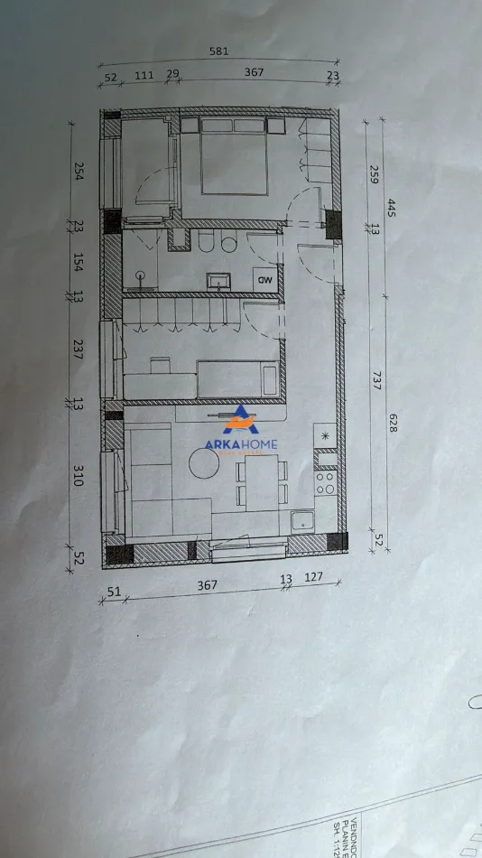 Tirane, shitet apartament 1+1+Ballkon Kati 8, 71 m² 114.080 €