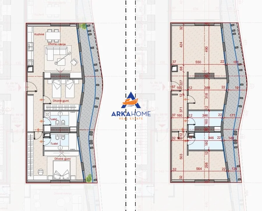 Tirane, shitet apartament 2+1+Ballkon Kati 5, 122 m² 284.500 € 