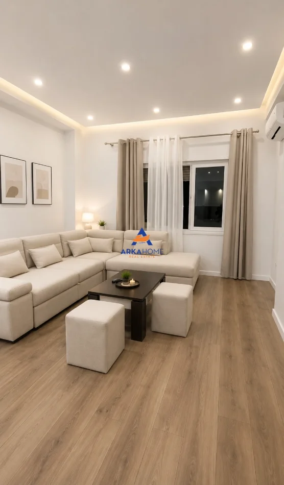 Tirane, jepet me qera apartament 1+1+Ballkon Kati 1, 90 m² 550 € 