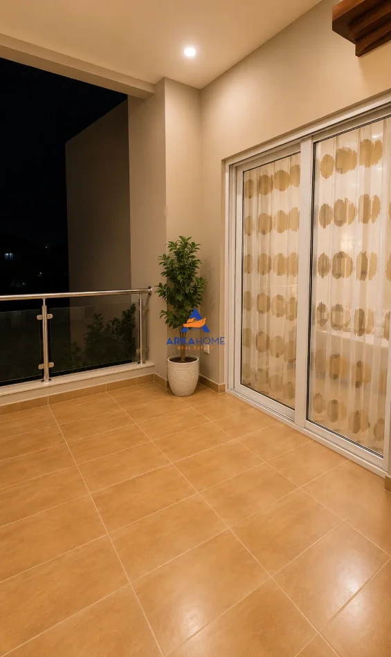 Tirane, jepet me qera apartament 1+1+Ballkon Kati 1, 90 m² 550 € 