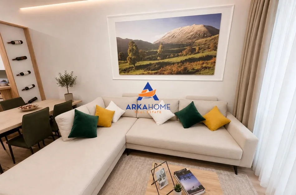 Tirane, jepet me qera apartament 1+1+Ballkon Kati 1, 70 m² 1.200 € 