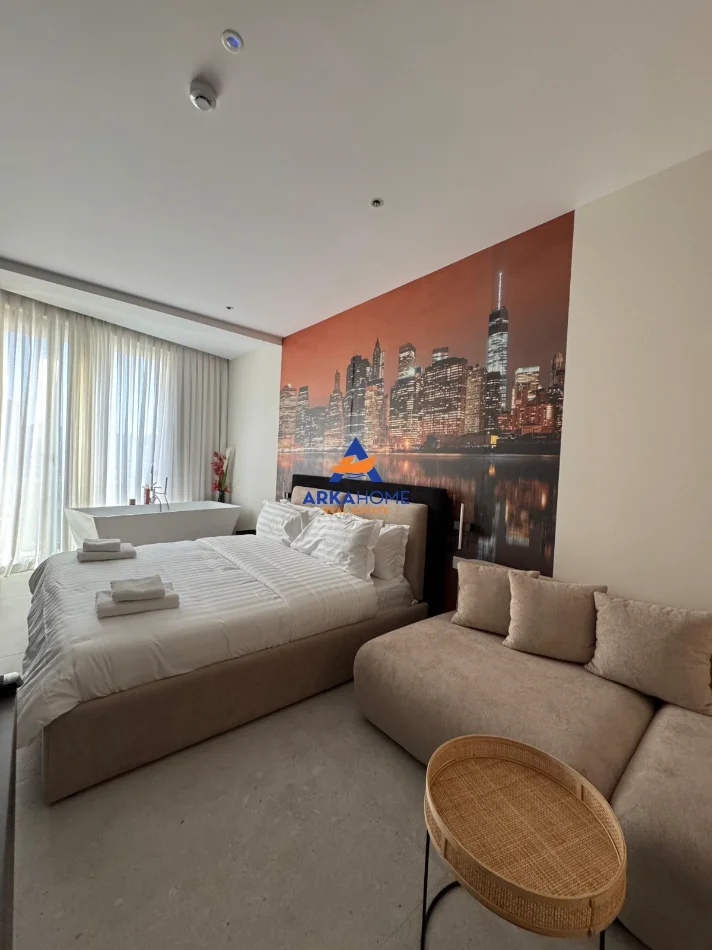 Tirane, jepet me qera apartament 1+1 Kati 6, 153 m² 2100 €