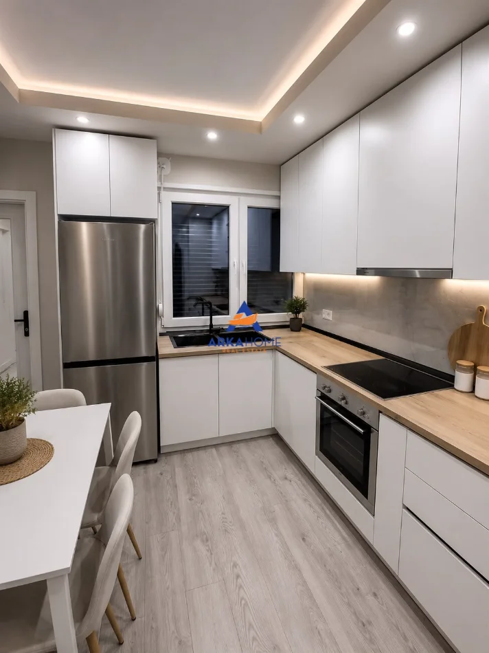Tirane, jepet me qera apartament 1+1+Ballkon Kati 6, 60 m² 643 € (STACIONI TRENIT)