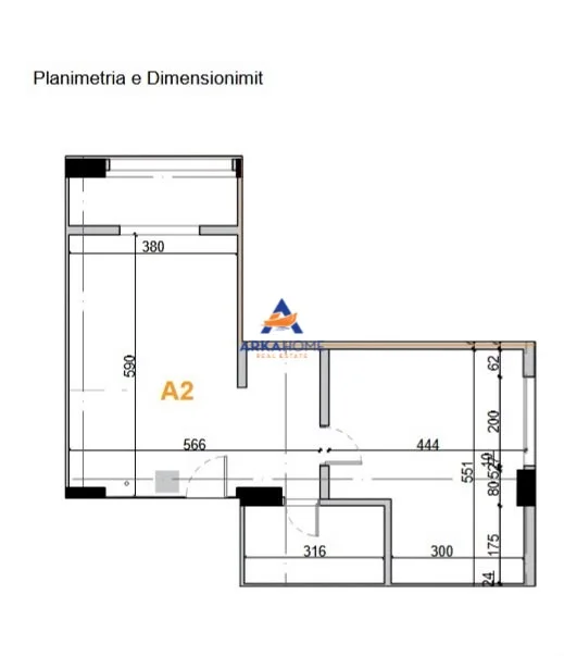 Pogradec, shitet apartament 1+1+Ballkon Kati 0, 79 m² 87.791 € (POGRADEC)
