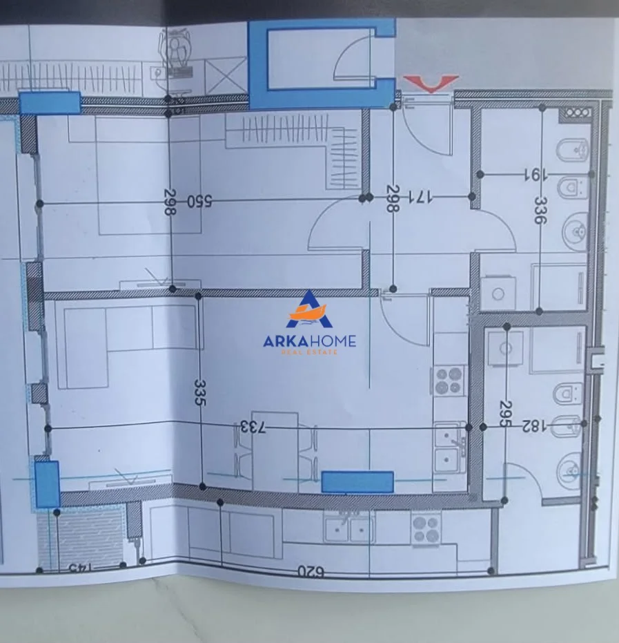 Tirane, shitet apartament 1+1 Kati 1, 74 m² 81.950 € 