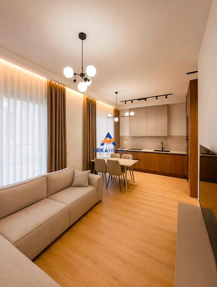 Tirane, jepet me qera apartament 1+1+Ballkon Kati 6, 65 m² 592 € (KOMPLEKSI KADIU)