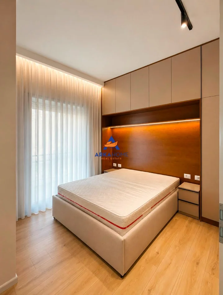 Tirane, jepet me qera apartament 1+1+Ballkon Kati 6, 65 m² 592 € (KOMPLEKSI KADIU)