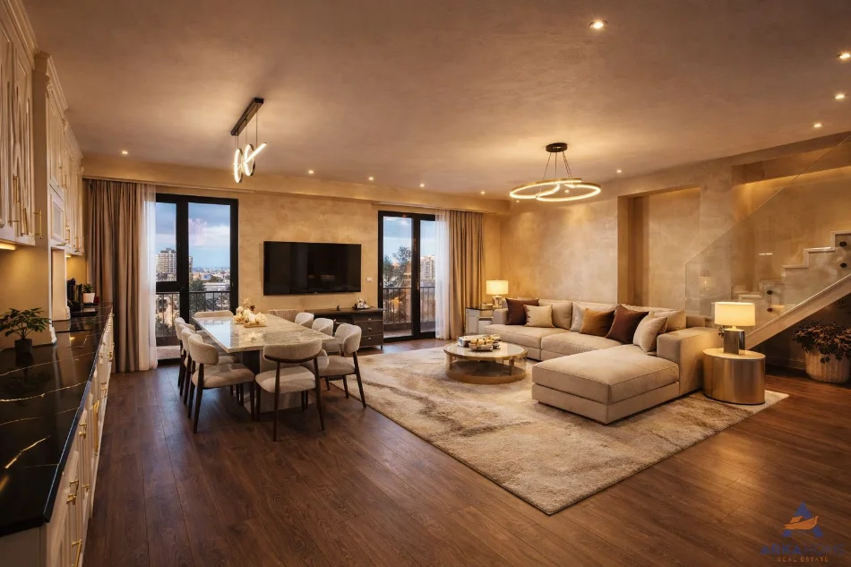 Tirane, shitet apartament Dublex Kati 12, 200 m²