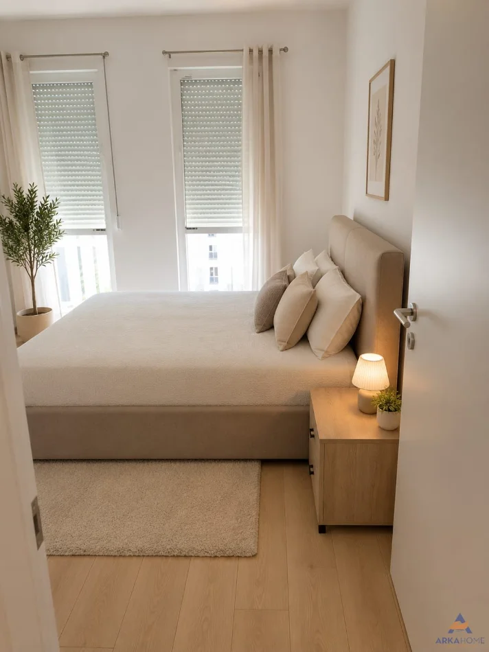 Tirane, jepet me qera apartament 1+1+Ballkon Kati 2, 57 m² 475 € 
