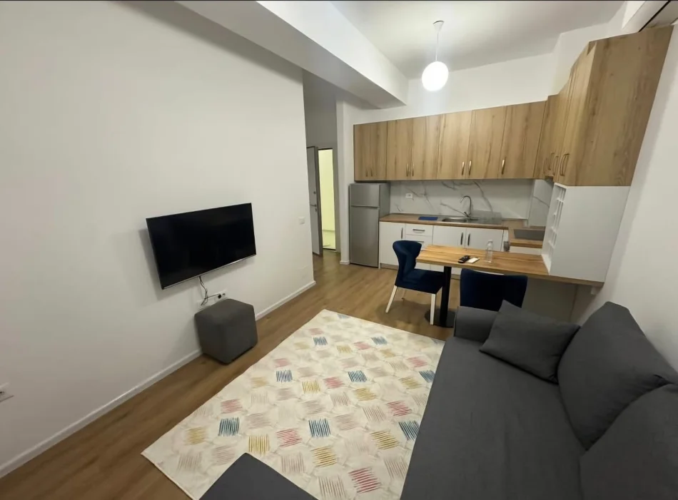 Tirane, jepet me qera apartament 1+1 Kati 5, 53 m² 380 € (Kompleksi Mangalem 21 | Kaimi, Ali Dem)