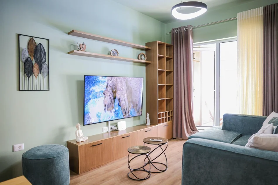 Tirane, shitet apartament 1+1+Ballkon Kati 3, 60 m² 119.000 € (Ali Demi | Kompleksi Mangalem21 (Kaimi))