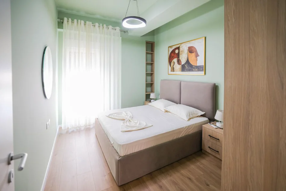 Tirane, shitet apartament 1+1+Ballkon Kati 3, 60 m² 119.000 € (Ali Demi | Kompleksi Mangalem21 (Kaimi))