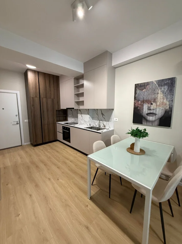 Tirane, jepet me qera apartament 1+1 Kati 3, 52 m² 450 € (Kompleksi Mangalem 21 | Kadiu, Ali Dem)