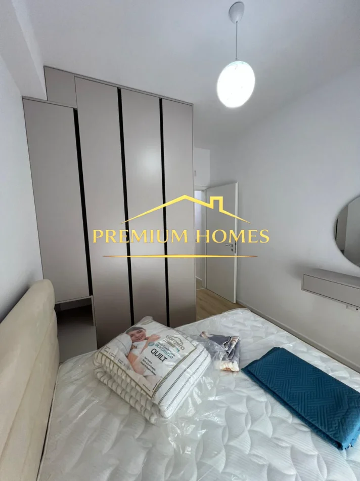 Tirane, jepet me qera apartament 1+1 Kati 4, 58 m² 500 € (Kompleksi Mangalem / Kadiu)