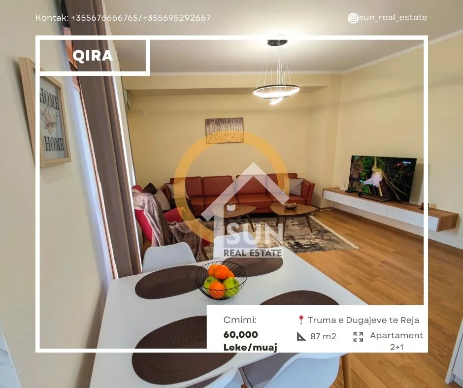 Shkoder, jepet me qera apartament 2+1 Kati 4, 87 m² 600 € (TEK MALTESER, SHKODER)