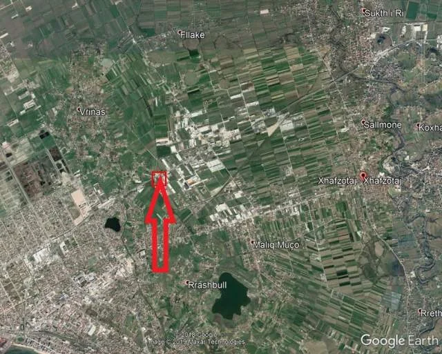 Durres, Shiten 3 Toka Are me siperfaqe totale 21.699 m², Cmimi Fillestar 43,177,280 Leke (Xhafzotaj)