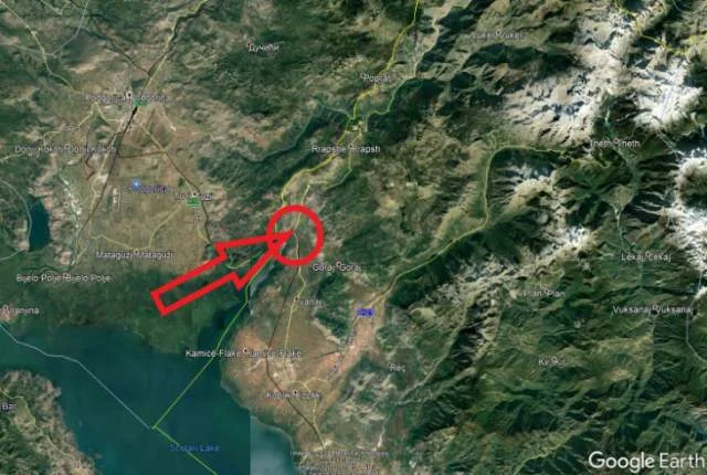 Shkoder, Hot, Malsi e Madhe Shitet Truall 300 m² dhe Ndertese 200 m² me siperfaqe totale 1,900 m², Cmimi Fillestar 2,880,000 Leke