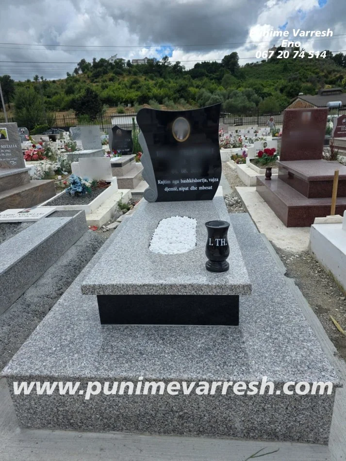 Tirane, ofroj Punime Varresh Tirane - Sharre | Modele Varresh Graniti Gri dhe i zi