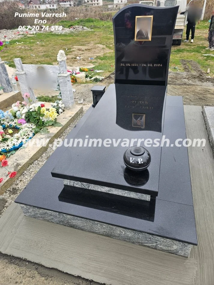 Tirane, ofroj Punime Varresh Me Granit Te Zi Absolut