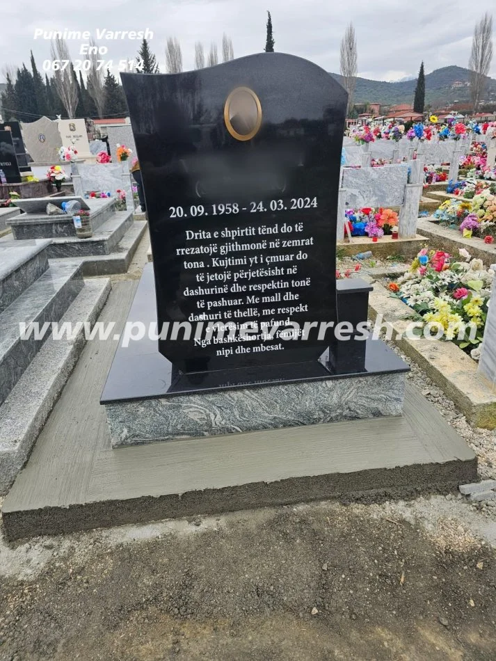 Tirane, ofroj Punime Varresh Me Granit Te Zi Absolut