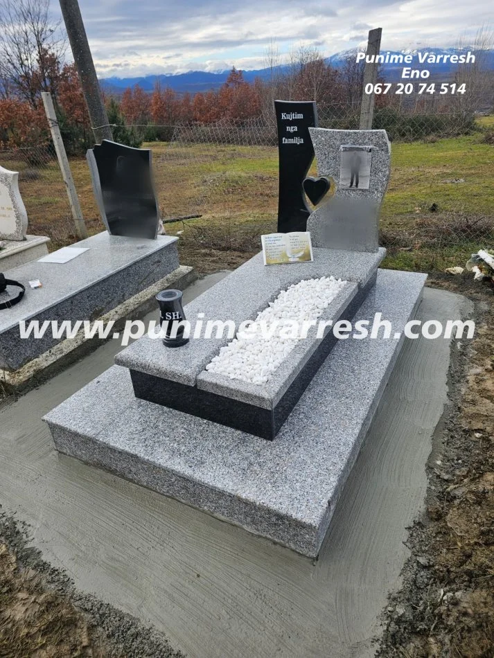 Tirane, ofroj Punime Varresh Eno - Modele Varresh Graniti Ne Forme Zemre