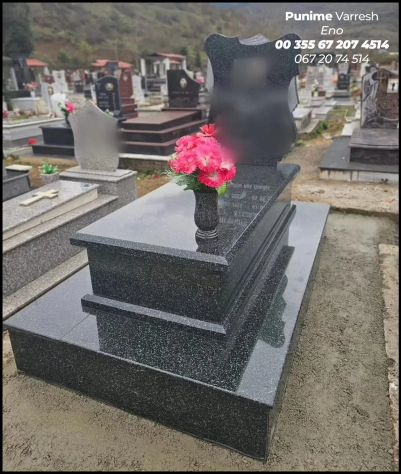 Tirane, shes Punime varresh ne tufine - Varr granit Verde Marina 250 €