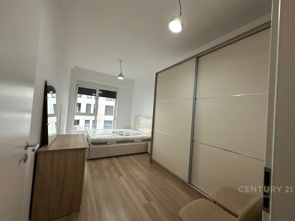 Tirane, jepet me qera apartament 1+1 Kati 3, 57 m² 650 € (Kompleksi Magnet)