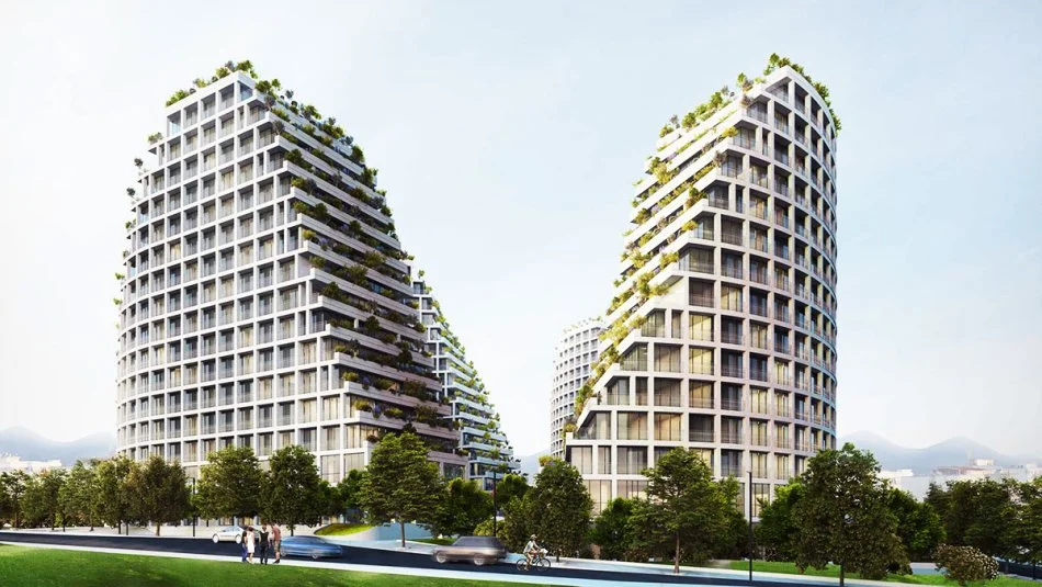 Tirane, jepet me qera zyre Kati 2, 132 m² 1.500 € (Liqeni Artificial)